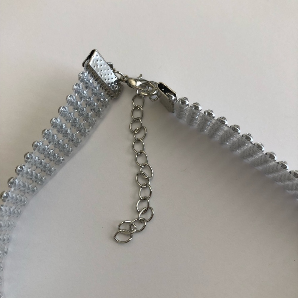 ▪️Crystal Rhinestone Choker - Picture 6 of 8